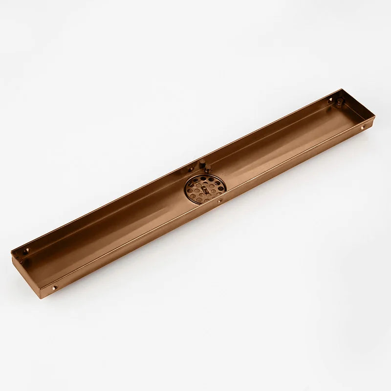 Stainless Steel Bathroom Drain Rose Gold