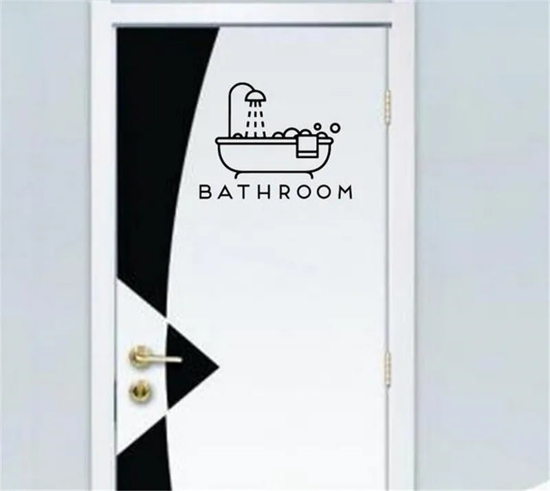 Babymeisjes Slaapkamer Badkamer Muurstickers