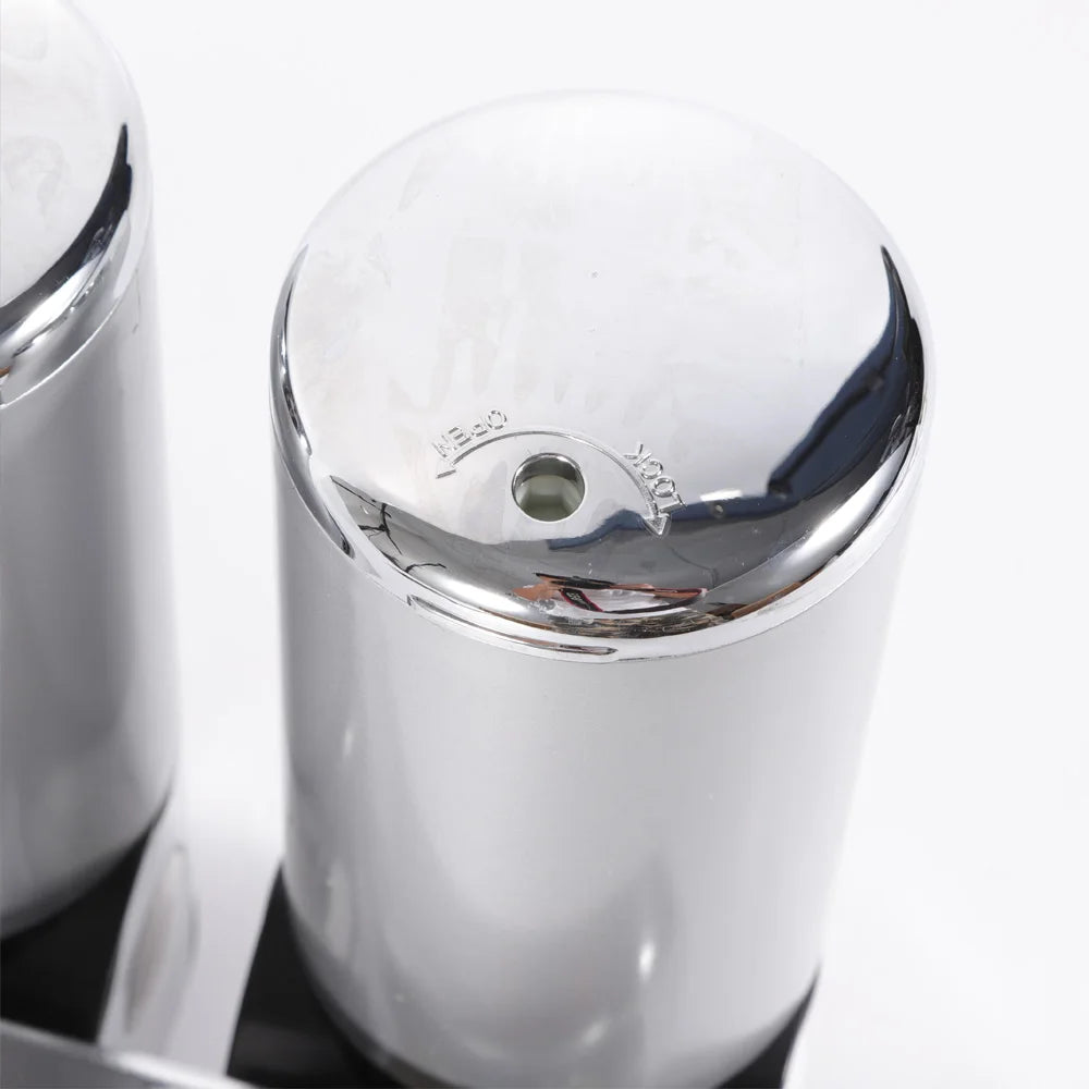 Aan de muur gemonteerde dispensers voor vloeibare zeep