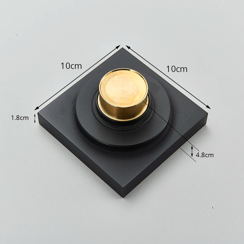 Plato de ducha de baño antiolor de acero inoxidable