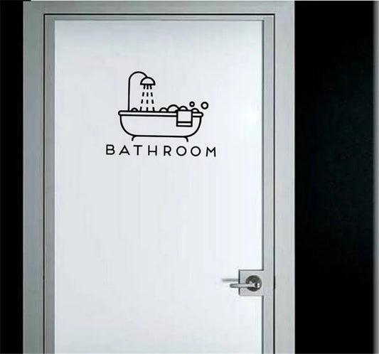 Babymeisjes Slaapkamer Badkamer Muurstickers