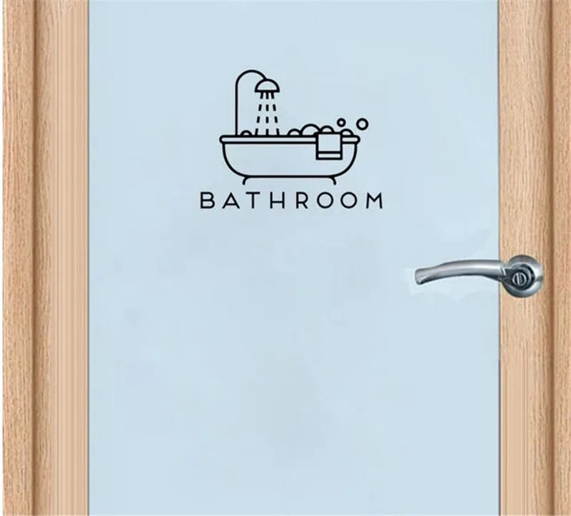 Babymeisjes Slaapkamer Badkamer Muurstickers