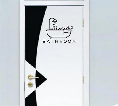 Babymeisjes Slaapkamer Badkamer Muurstickers