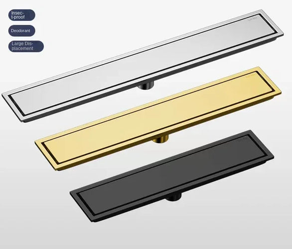 Invisible Tile Floor Drain Brshed