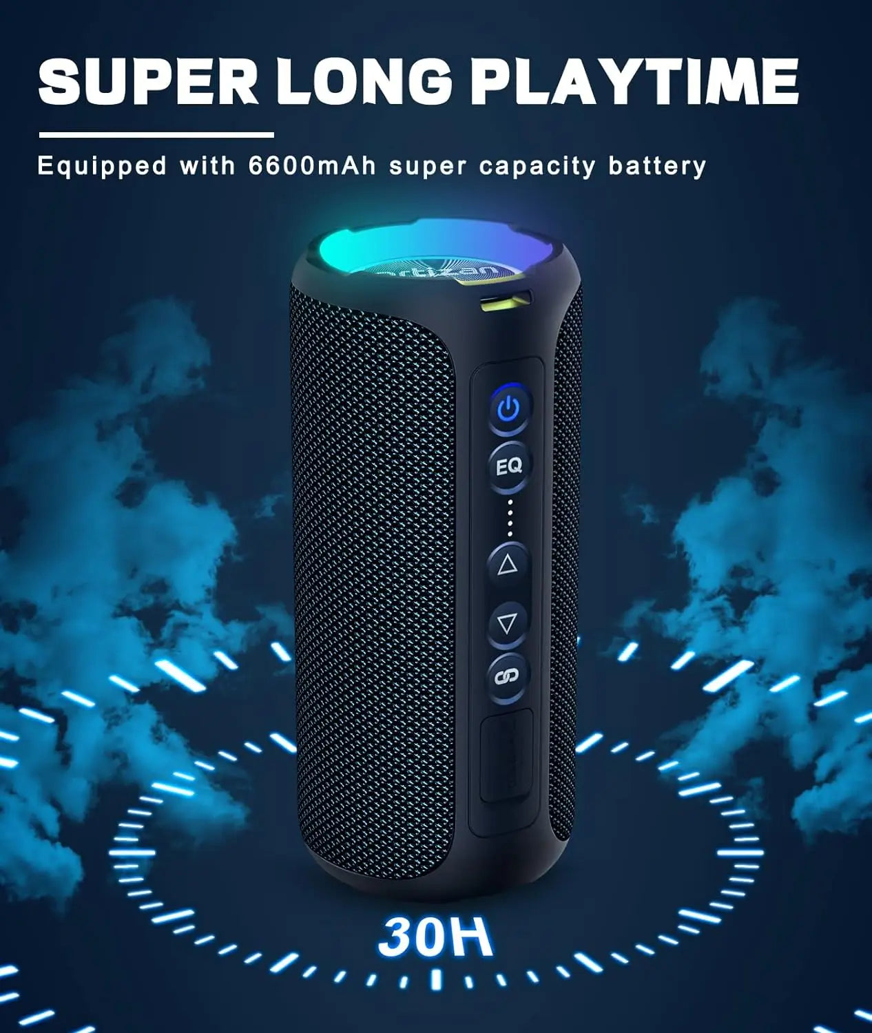 X8 Pro Bluetooth-luidspreker draagbaar met 40 W stereogeluid