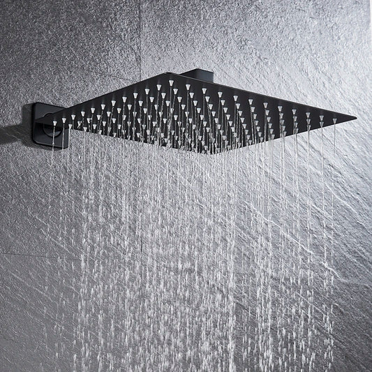 Square Bathroom Ultrathin Rain Top Shower Head