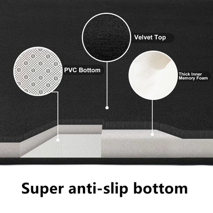 Badkamer antislip vloer flanellen mat