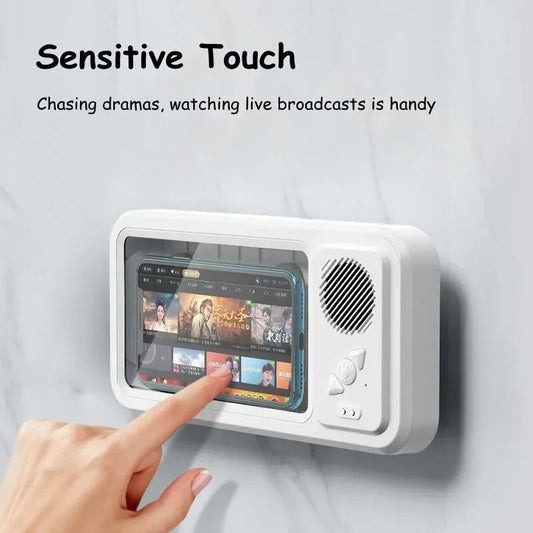 Douchetelefoonhouder met Bluetooth-luidspreker voor douchebadkamer 