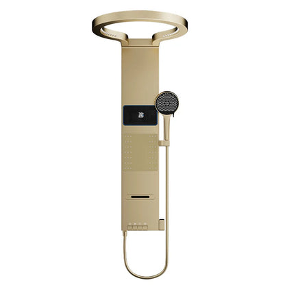 Intelligent digitaal display, badkamer, douchescherm, regendoucheset, golden home