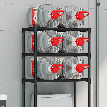 Opbergrek boven het toilet 