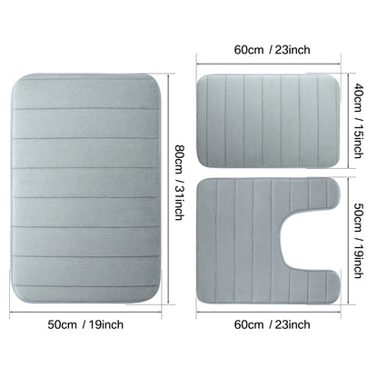 Bad Antislip Memory Foam Badkamer Zachte Tapijten 