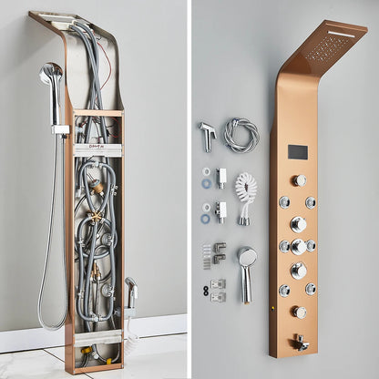 6 standen Intelligente LCD-douche 