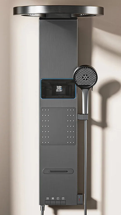 Intelligent digitaal display, badkamer, douchescherm, regendoucheset, golden home