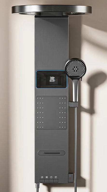 Intelligent digitaal display, badkamer, douchescherm, regendoucheset, golden home