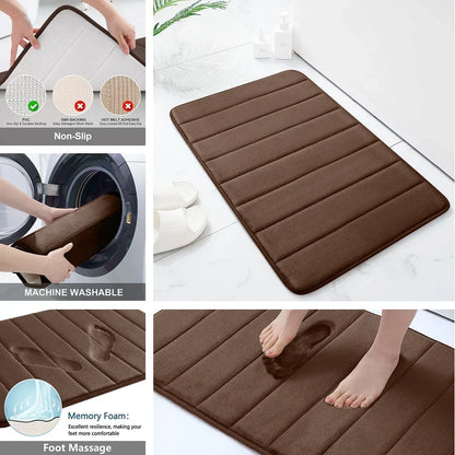 Bad Antislip Memory Foam Badkamer Zachte Tapijten 