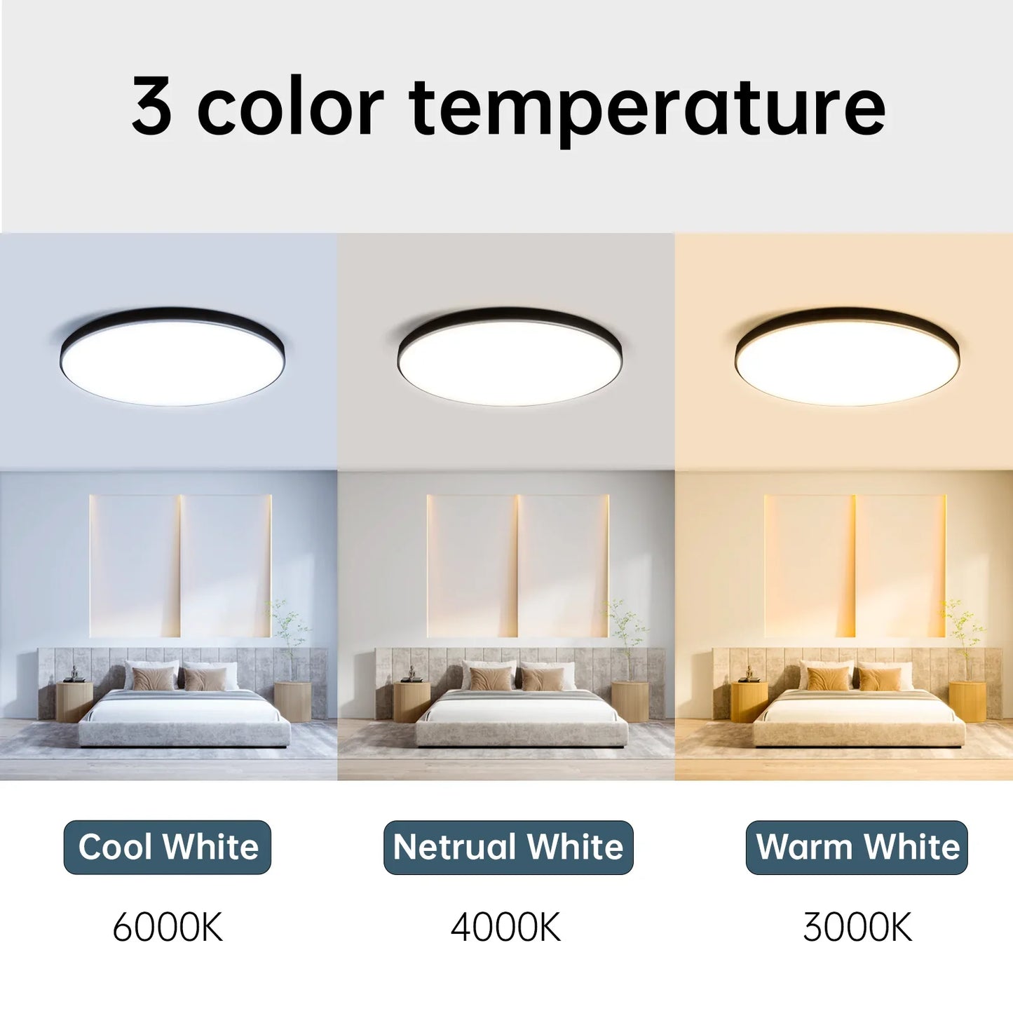 Ronde Led Plafondlampen Lustre