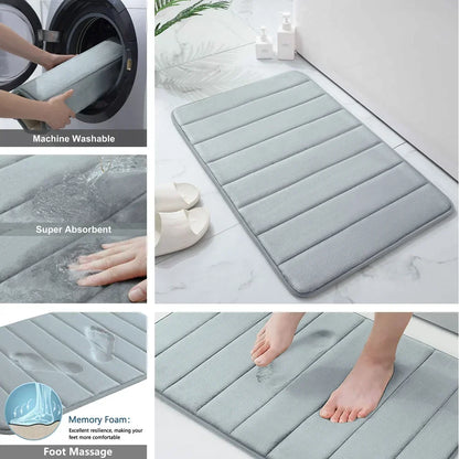 Bad Antislip Memory Foam Badkamer Zachte Tapijten 