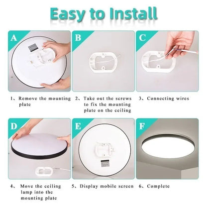 Ronde Led Plafondlampen Lustre