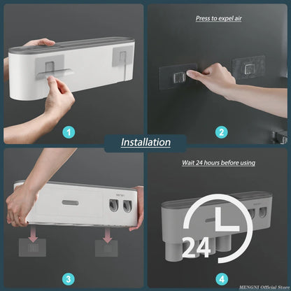 Automatische tandpasta knijper opslagrek