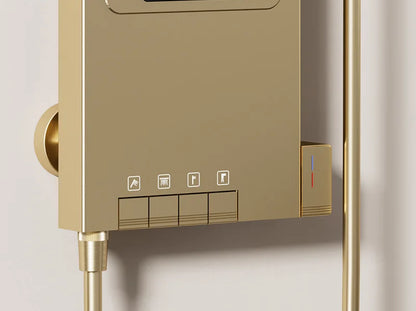 Intelligent digitaal display, badkamer, douchescherm, regendoucheset, golden home