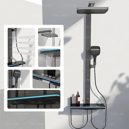 Digitale Smart Grey Doucheset