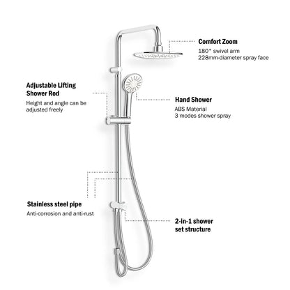 Badkamer Regendouche Kit