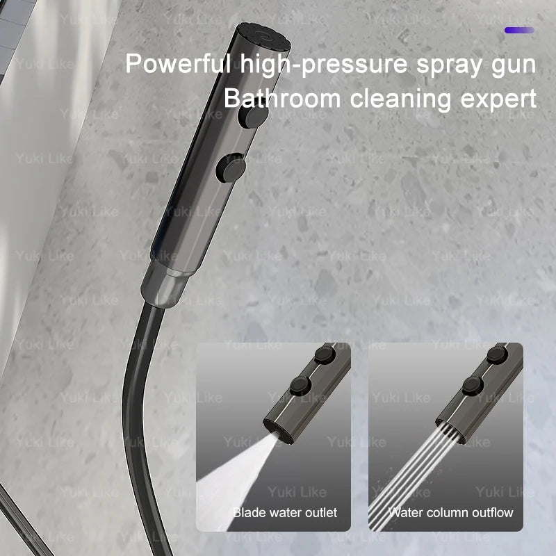 Digitale Smart Grey Doucheset