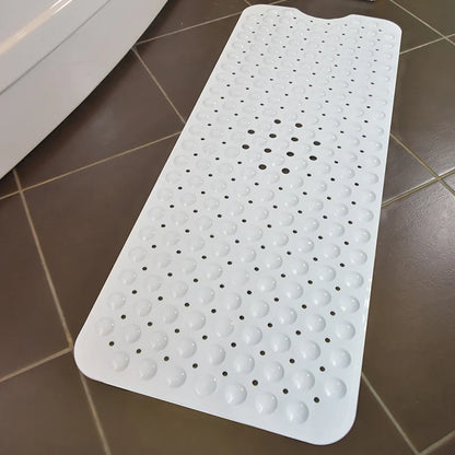 non-slip bathtub mat shower mat  with drain holes and suction cups machine washable household bathroom shower carpet bathroom